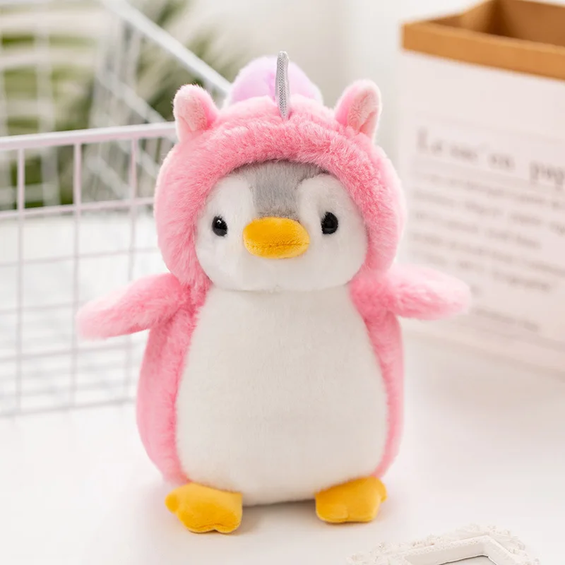 Cuddly Penguins in Unicorn Costumes Perfect Toy Gifts