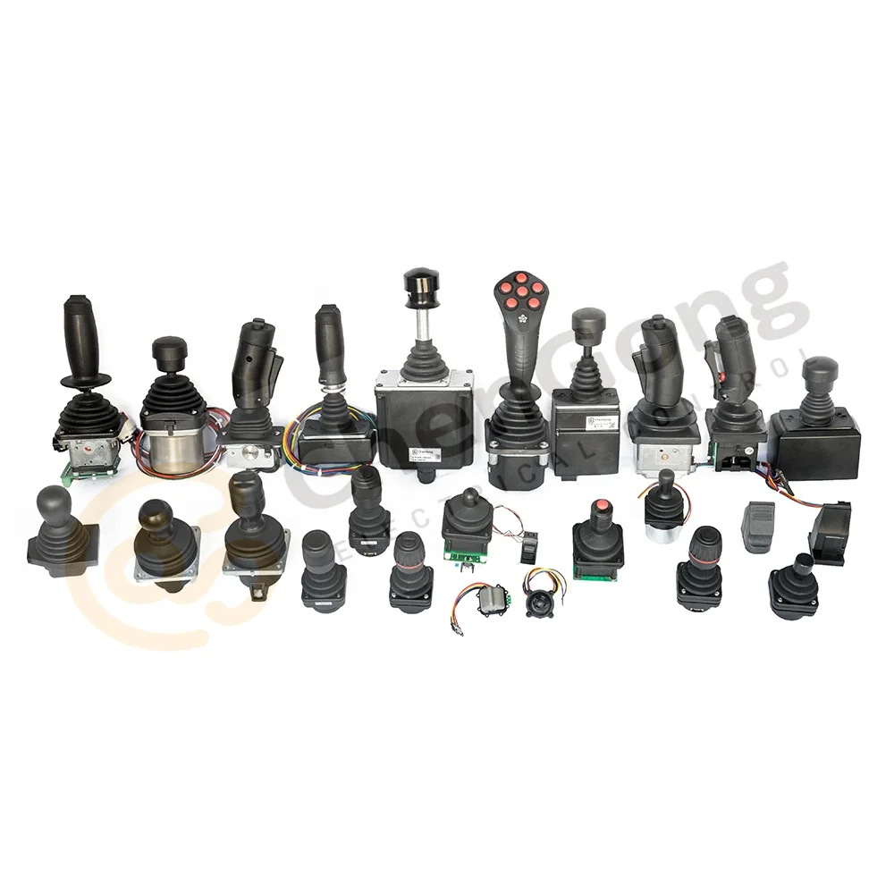 Hand Grip Industrial Joystick Control for Crane with Various Optional Connector