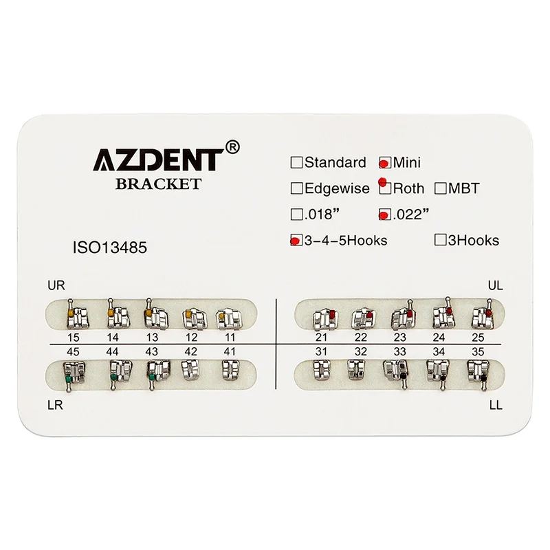 AZDENT Wholesale Price Fashion Orthodontic Bracket