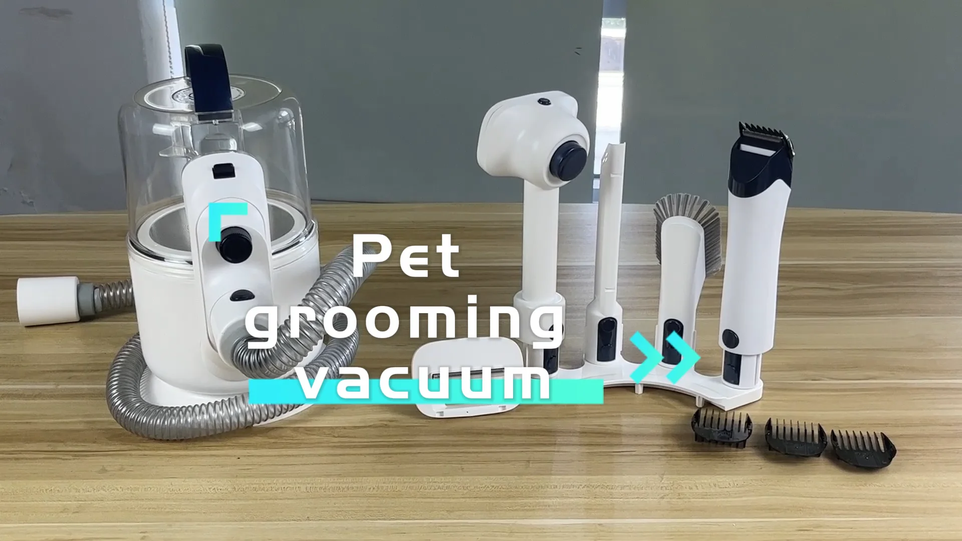 Oem Service Custom Pet Vacuum Cleaner Handheld Pet Grooming Vacuum Kit