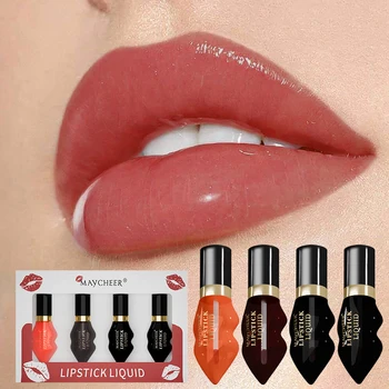 Private label brand Custom wholesale Cosmetics Basic Lip Gloss Waterproof long-lasting Lipstick Matte Luxury Lip Mud Wholesale L