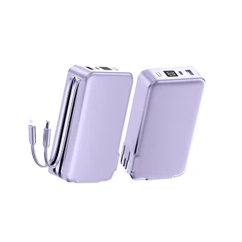 US AU EU UK 20000mah Portable phone Charger Fast Charging External Battery Wall Adapter Power Bank With Cable