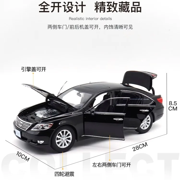 Norev 1/18 Lexus LS460 Diecast Model Toy Car for Collection