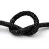 Diamant noir + perles de millet noir