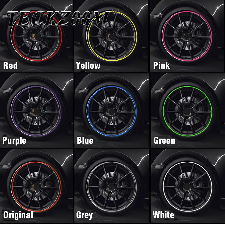 
Защитное кольцо TECKZOOM для цветного обода, резиновые защитные полосы 