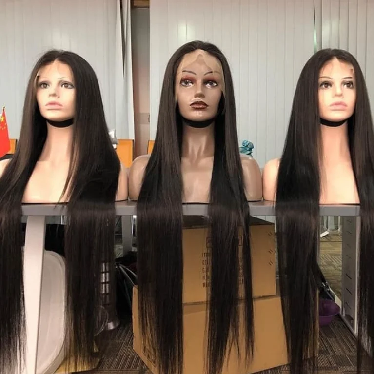 13x4 Deep Part Lace Front Wigs - Natural, Silky, Pre-plucked display picture 1