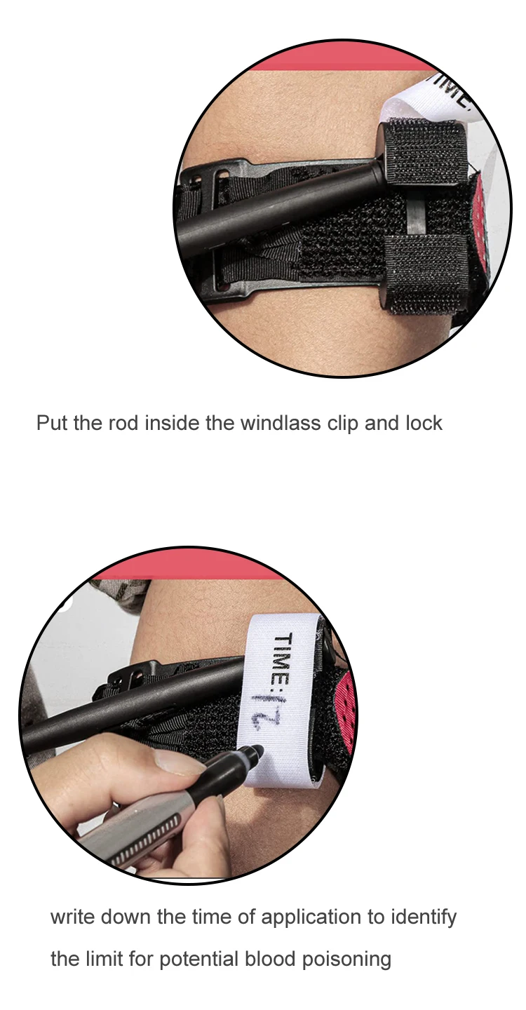 Factory Wholesale High Quality First Aid Emergency Hemostatic Cat