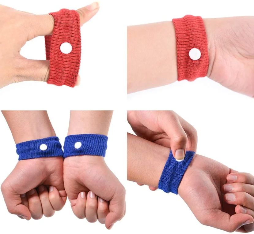 Motion Sickness Bands For Car Sickness Relief Wristbands For Mornig Sea