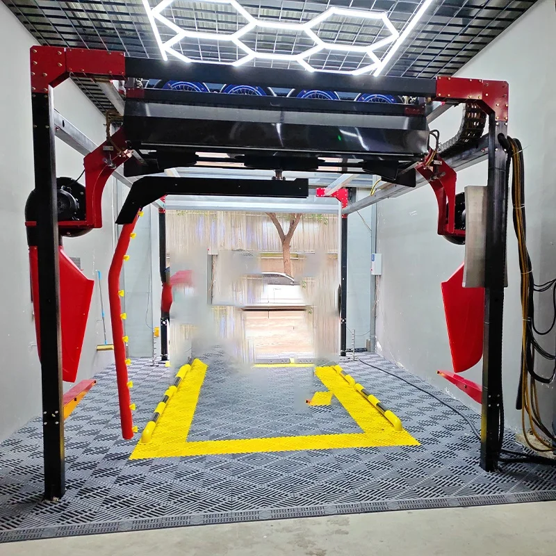 New Fully System Auto Self Touchless Service Robot Automatic Self Service Car Wash Machine Device