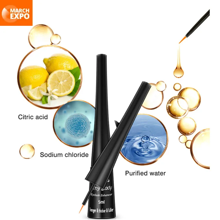 Бесплатный образец, сыворотка для роста ресниц OMY 5 мл, Органическая 100% чистая и Органическая с витамином C, жидкость для роста ресниц