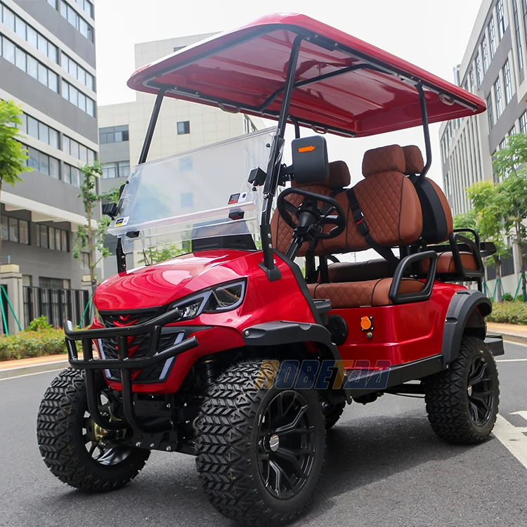Hot Selling Gas 4 Seater Cheap Electric Golf Carts Buggy Electric Utv for Adults