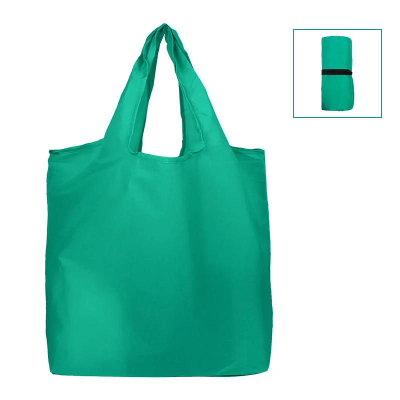Promotional Colorful Blank Custom Printing Light Weight Reusable Foldable Polyester Shopping Bag Polyester Tote Bag