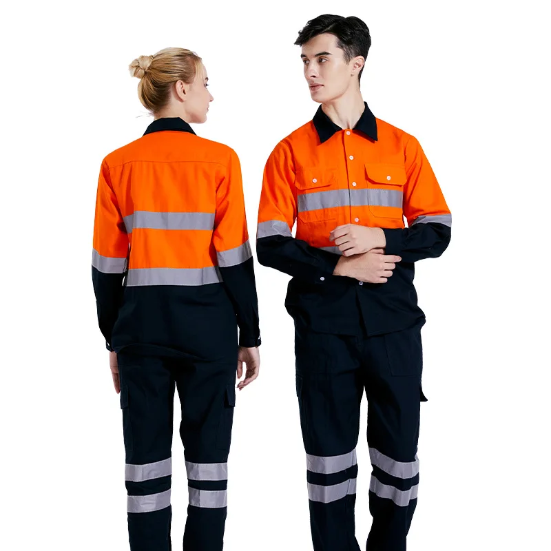 Custom High Quality Engineering Work Reflective Uniform High Visibility