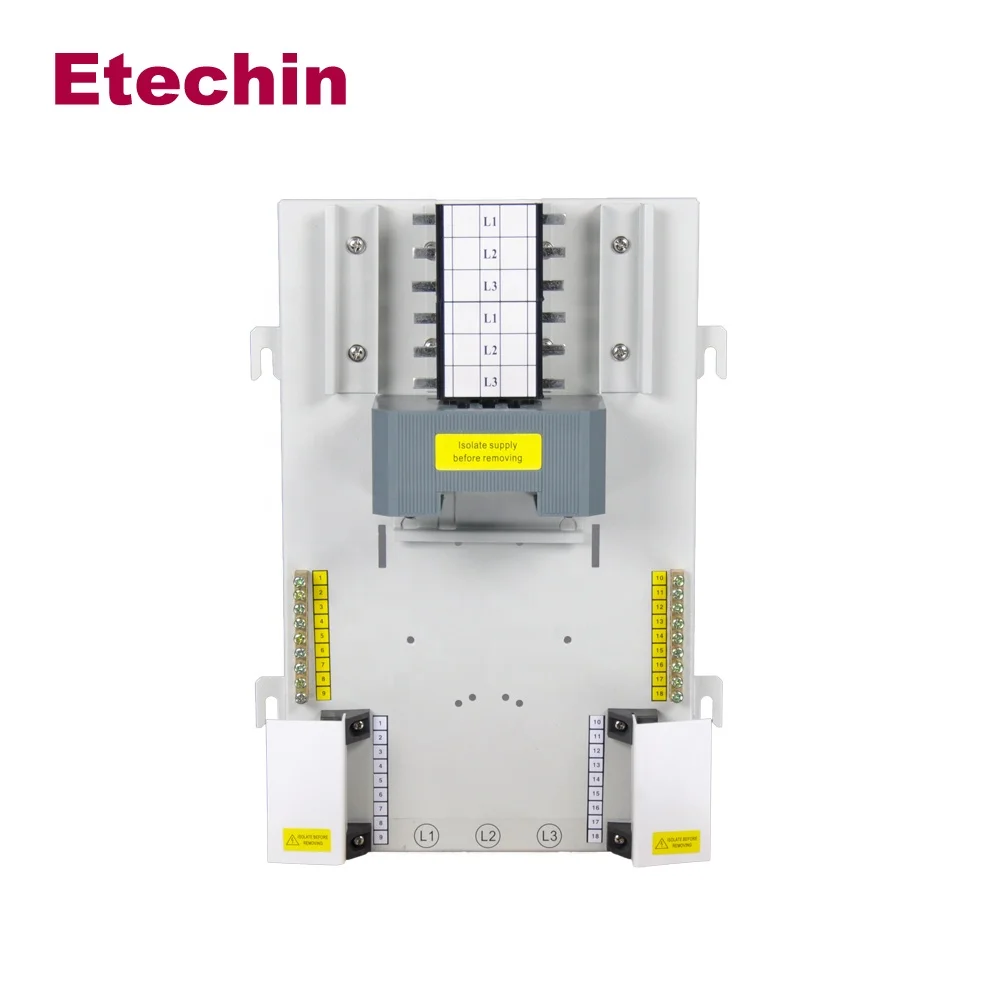 Mcb Pan Assembly Chassis Busbar 125a For Distribution Board Buy