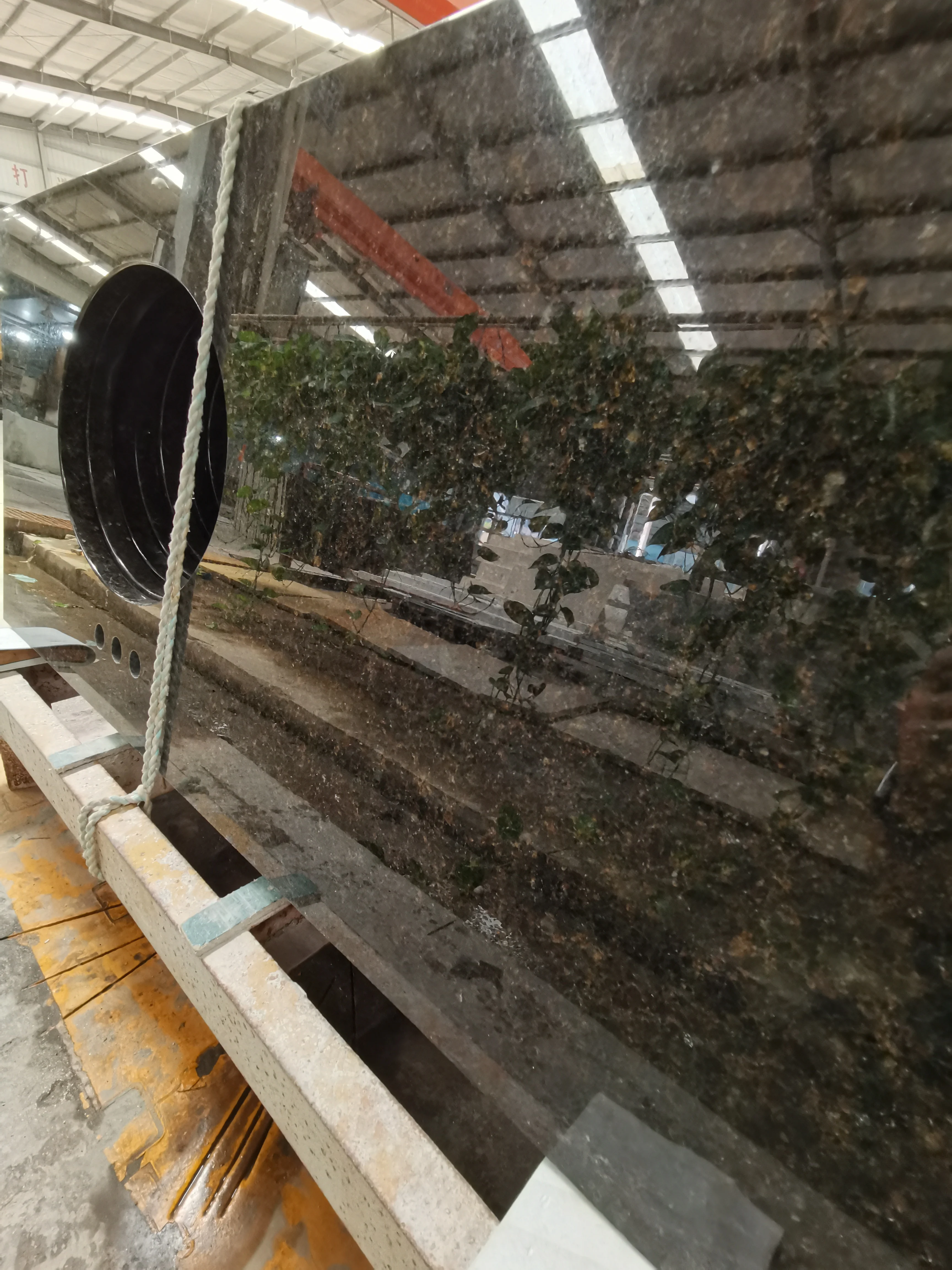 Cut to Size Brazilian Exotic Stone Cosmos Golden Black Natural Granite Kitchen Countertop Bar Top Dinning Table Luxury Granite