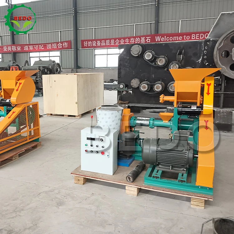 Round Fish Feed Floating Pellet Machine Fish Food Machine Feed Processing Machines