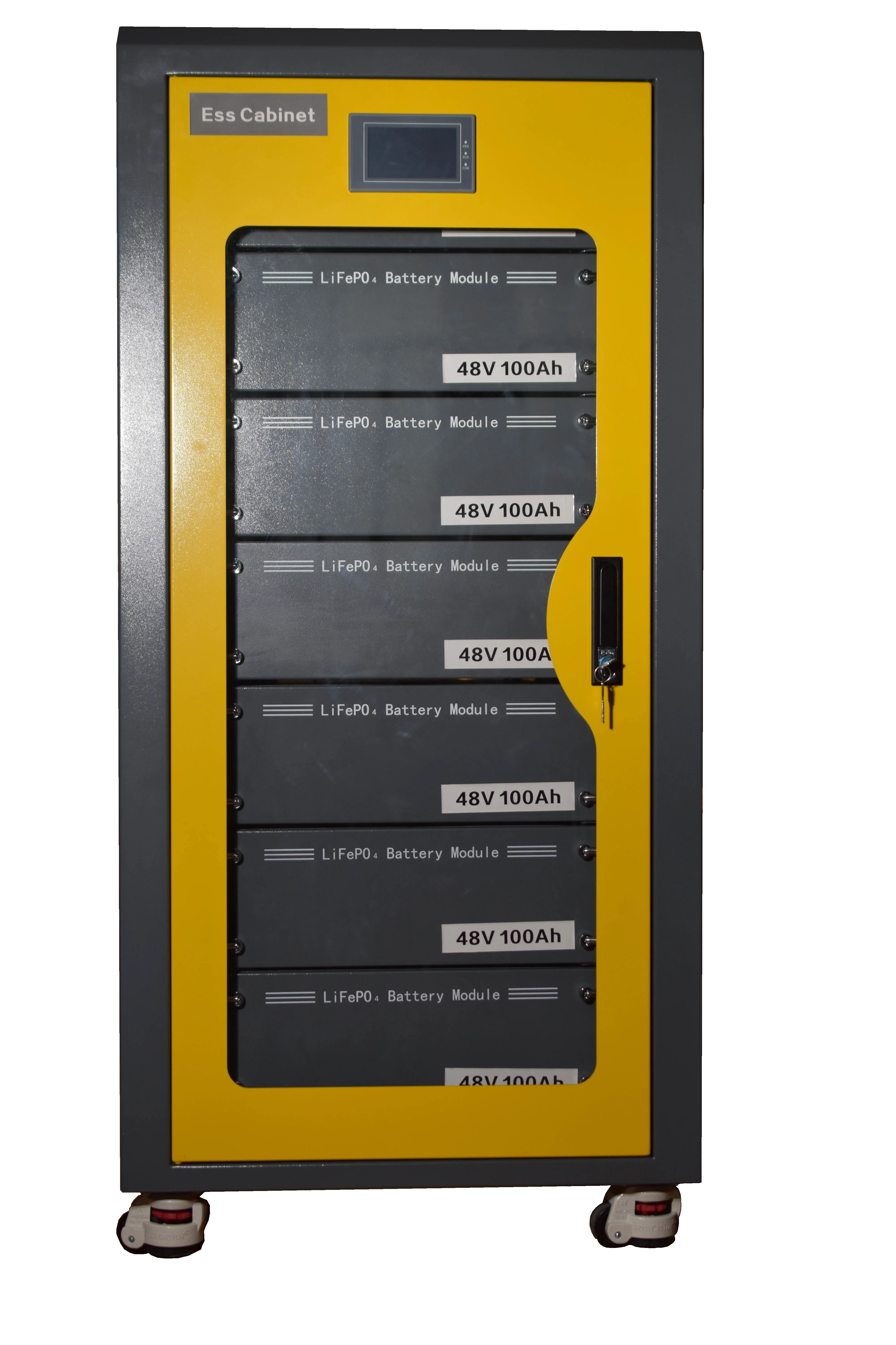 PINSHENG 100kWh 215kWh Lithium Battery Power Storage Energy Container System with 51.2V System Voltage for Factory Use Solar Power Battery System