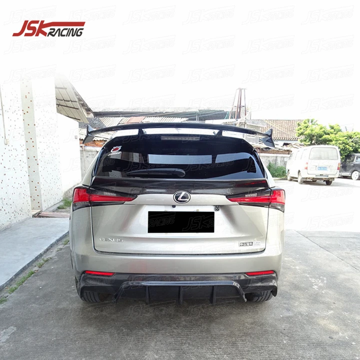 カーボンファイバーリアディフューザー2015-2018 lexus NX200 NX300