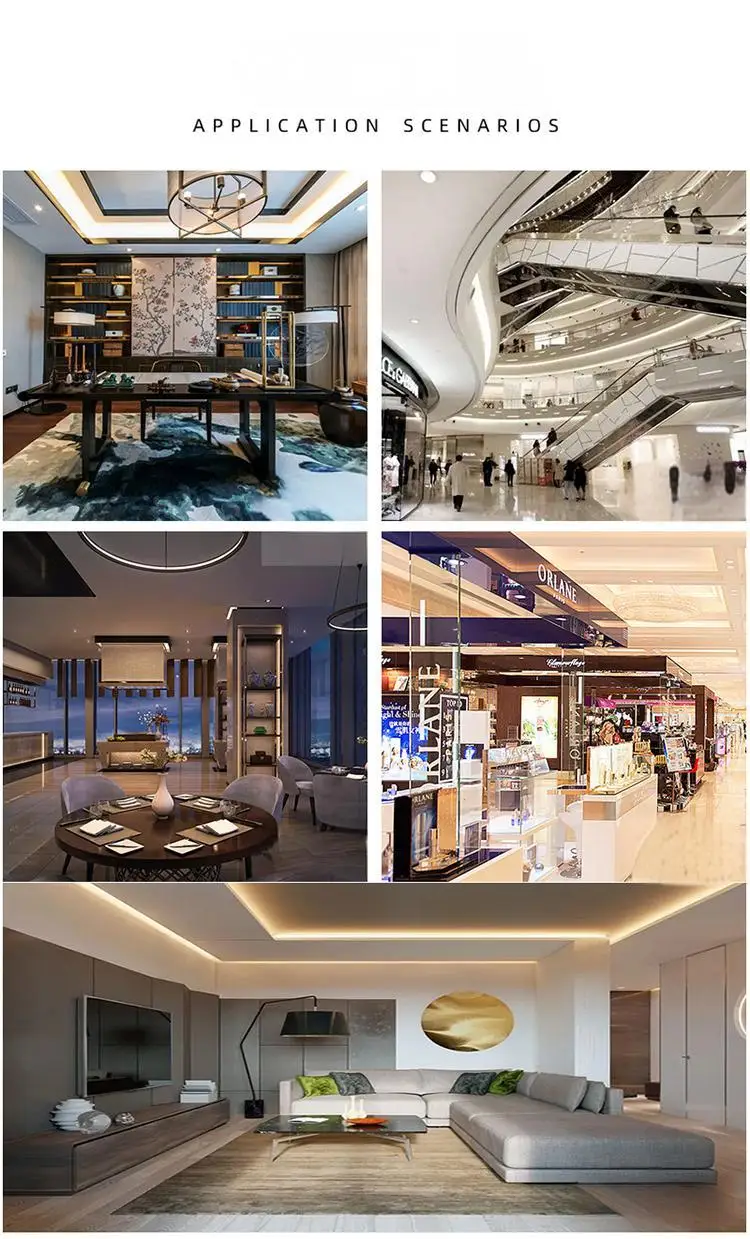 COB LED Strip Lights DC 12v/24v Flexible LED Tape Light for Bedroom, Kitchen Cabinets, Living Room, for DIY Home Decoration
