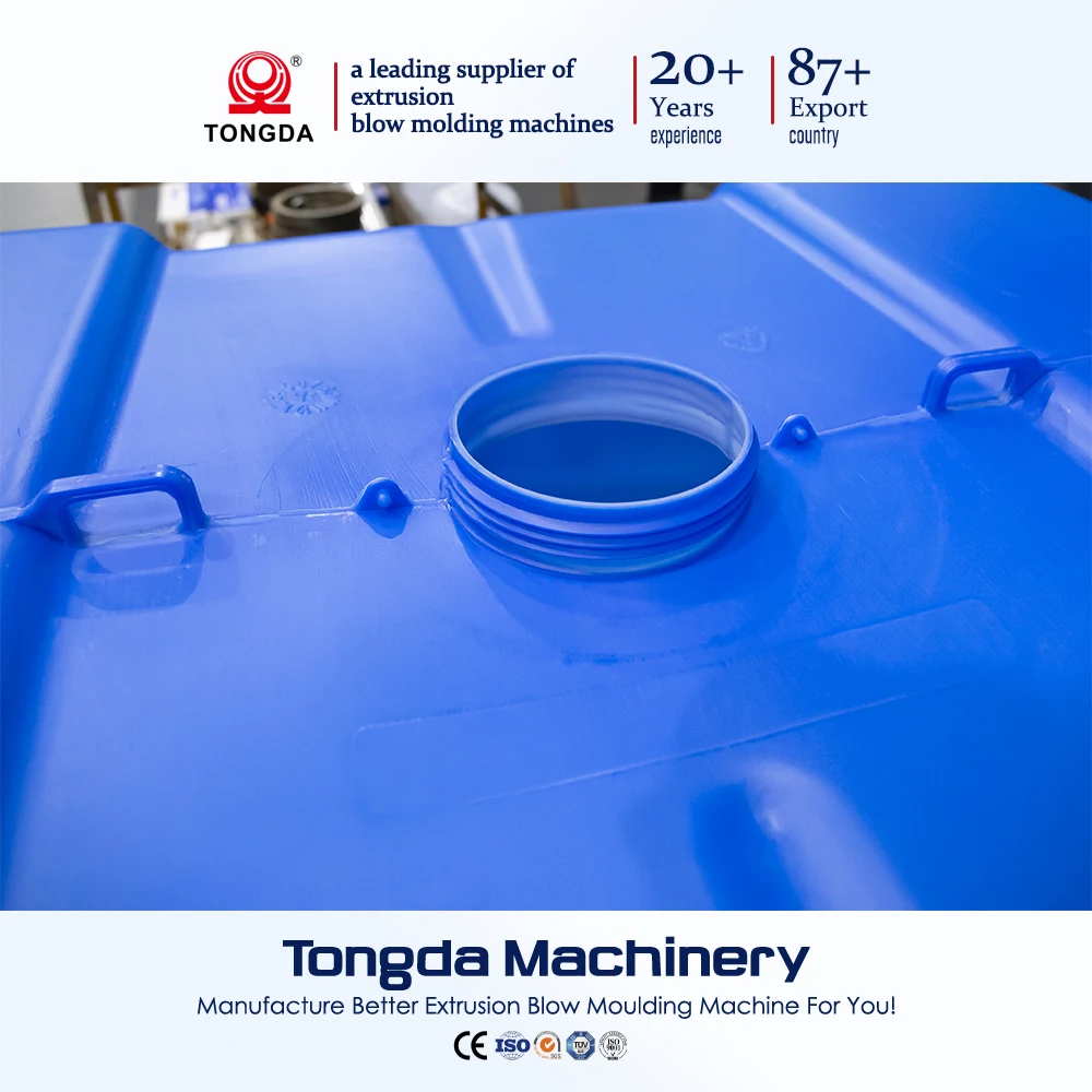 TONGDA High Speed 1000L IBC Tank Container Drum Making Blow Molding Machine