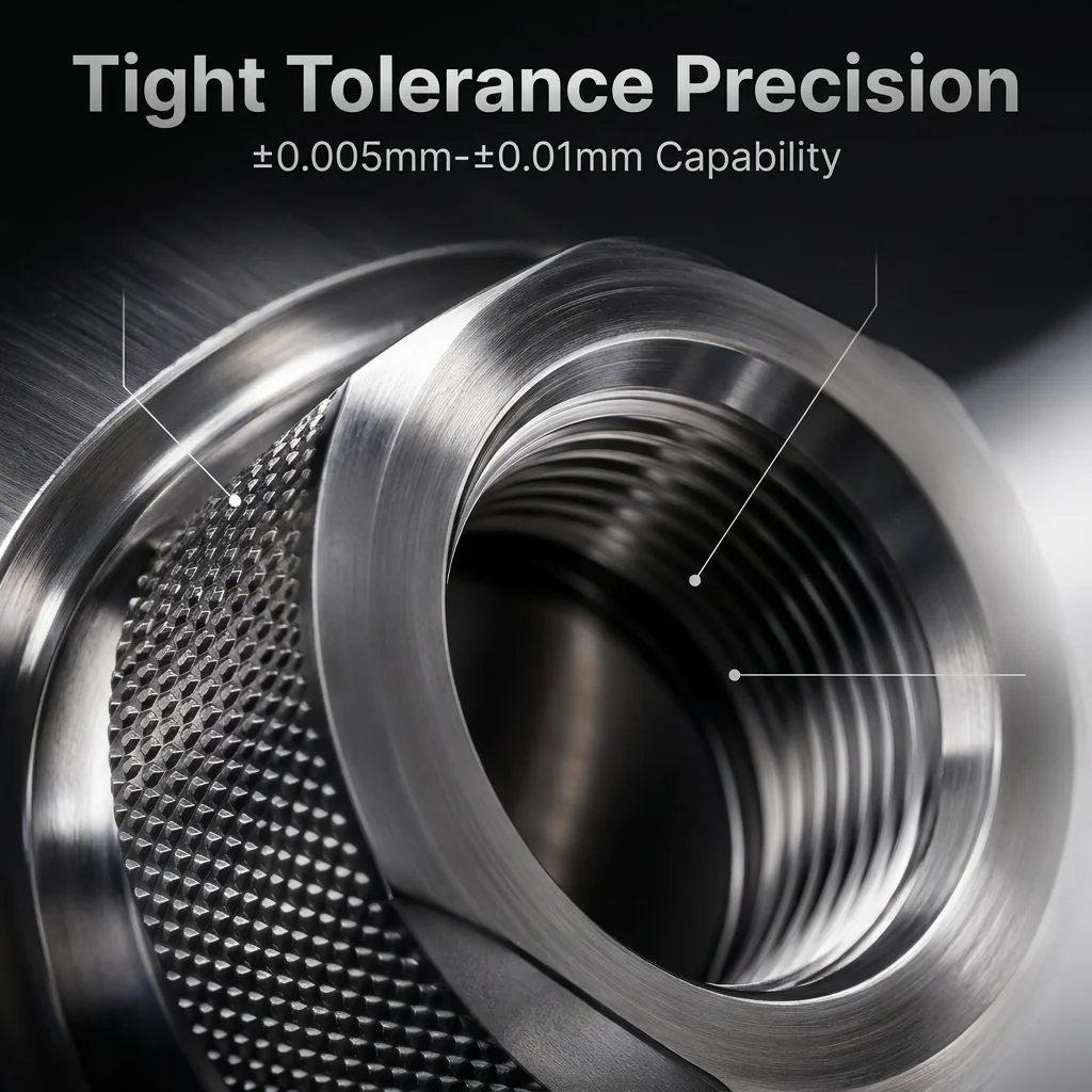 Custom CNC Machining Parts Precision Machined Metal Components for Industrial Equipment