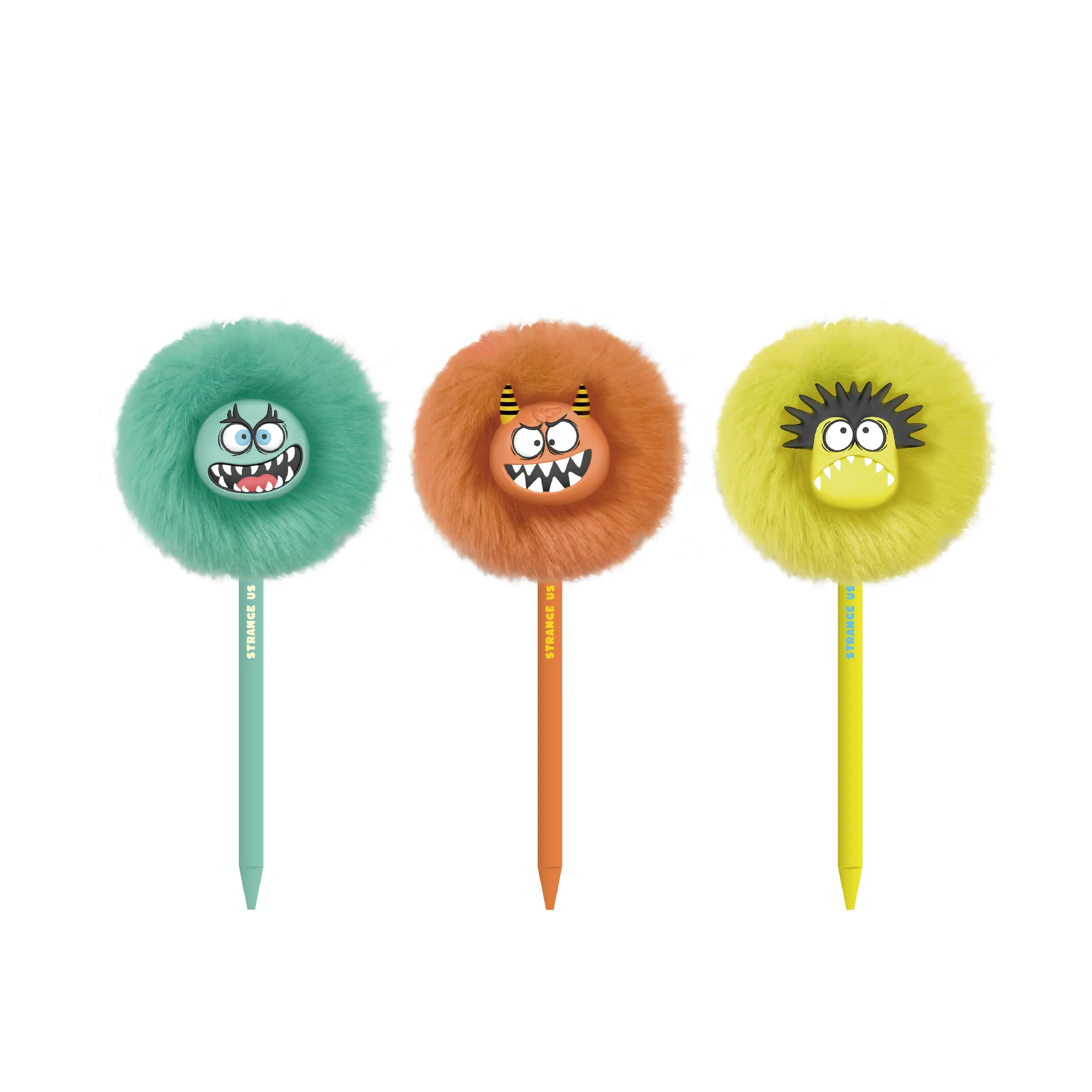 Strange Monster Gel Pen Blue 0.5mm Cute Creative Writing Pen_voghion.com