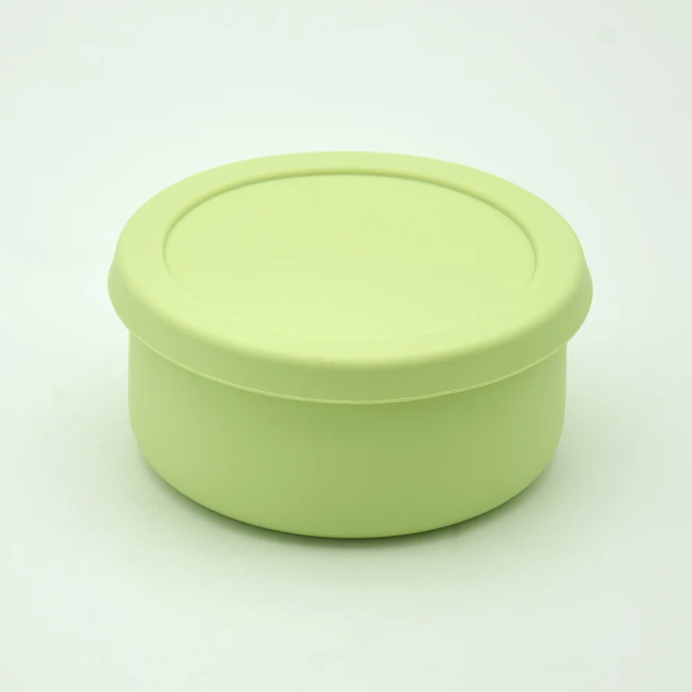 Manufacturer Direct Wholesale Children's Silicone Bento Lunch Boxes with Fresh-Keeper Covers Soup Boxes and Soup Cups supplier