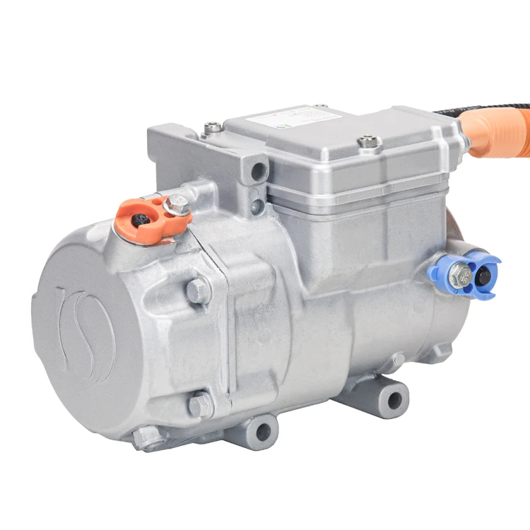 Portable 24V DC Electric Scroll Compressor for Truck Refrigeration Unit New Factory Manufacture R404A R452A for Frigo Van