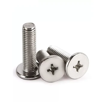 Ultra Low Thin Head Customized Screws by Manufacturers Flat Head Metric Measurement System