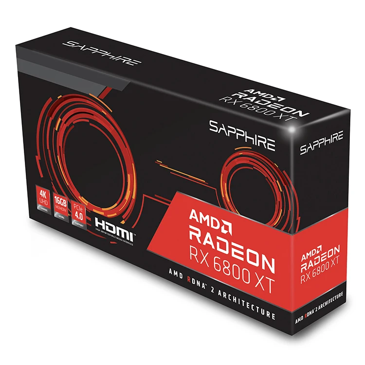 AMD Sapphire RX 6800 XT 16GB Sapphire AMD Radeon RX 6800 XT 16GB