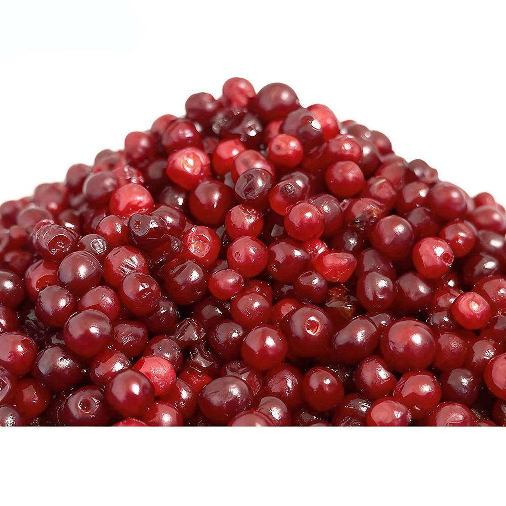 Alta qualità e prezzo di fabbrica LQF Frutti di mirtillo rosso congelato in blend, certificato HACCP, confezione da 10 kg in bulk, frutta congelata IQF