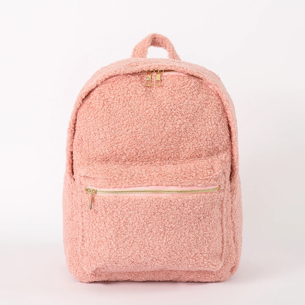 Low MOQ Stock Sherpa Outdoor Custom Sports Backpacks display picture 1
