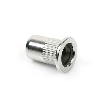 Export Quality Flat Head Threaded	M8x18 mm Blind Rivet Nut For Elevators Automobiles Switches