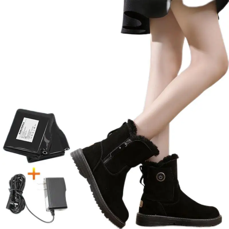Botas Calentadas Con Batería Recargable Para Mujer,Zapatos De Nieve Con  Calefacción Eléctrica,Calentador,Botas De Calor De Belleza - Buy  Climatizada Zapatos,Eléctrico Zapatos,Batería Climatizada Botas Product on  Alibaba.com