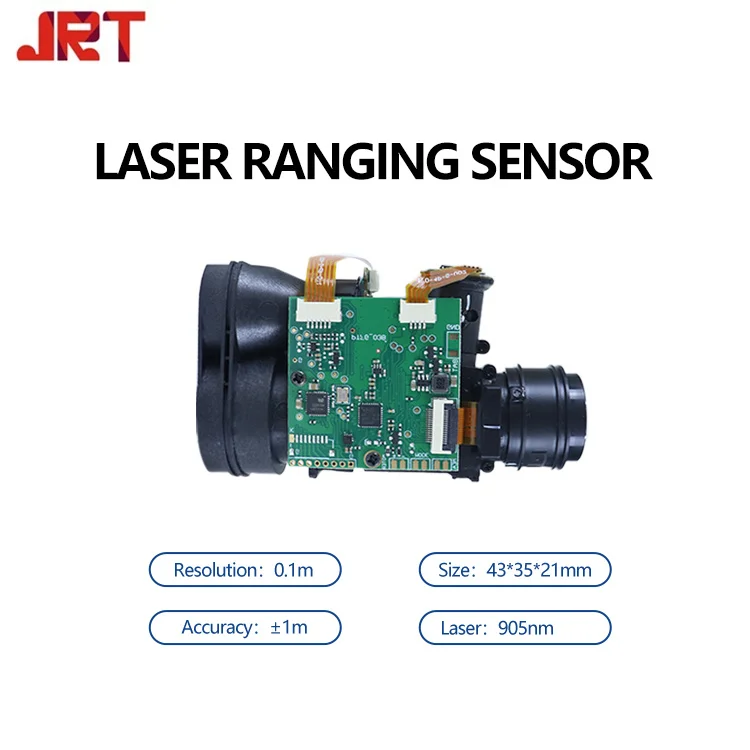 Class 1 Laser UART 800m Distance Measuring Sensor Long Range Module for Outdoor