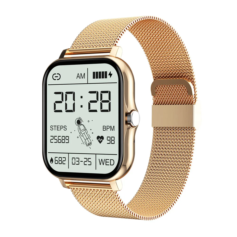 New H13 Smart Watch Heart Rate Blood Pressure Sleep  Talk Sports Bracelet Smart Watch