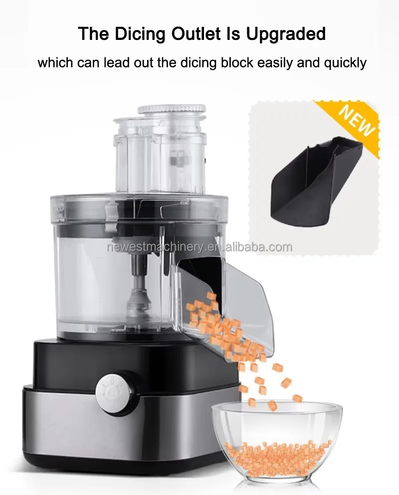 6L Garlic  Meat Mince Machine - Small Vegetable Slicer  Cutter