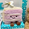 Fette di torta di taro viola da 10 cm