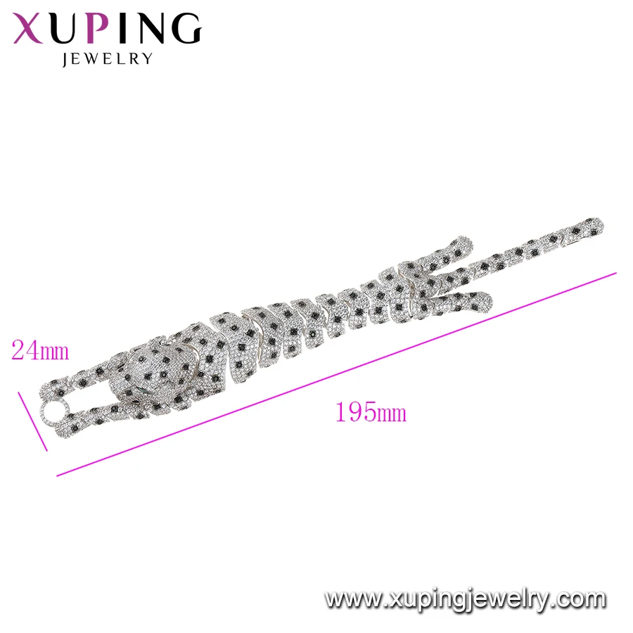 国産高評価 Xuping 2020新着高級ジュエリー手作りレディースヒョウダイヤモンドブレスレットジュエリー Buy Hand  Bracelets,Handmade Women's Leopard Diamond Bracelet Jewelry,Leopard Diamond  Bracelet Jewelry Product