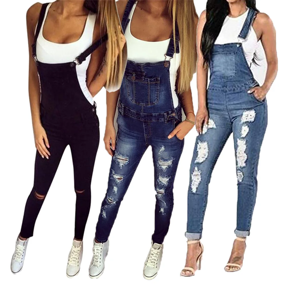 Buy Jean Overalls,Ripped Jeans Women 