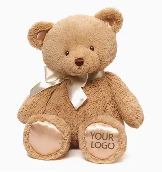 Wholesale Personalized Teddy Bear Toys Plush Soft Cartoon Stuffed Animal T-Shirts LOGO PP Cotton Filling Mesh Lining Material