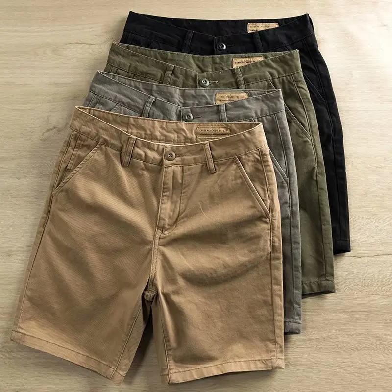 Großhandel, fertige Lagerware, Sommer, 5 Zoll, Polyester, Camo-Cargo-Shorts für Herren, Workout-Cargo-Shorts79_voghion.com