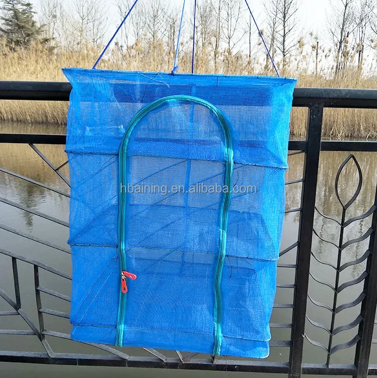 Net For Rice Drying 50*50*70cm 3 Layers Food Drying Net / Dry Fishing Seafood/fruit ...