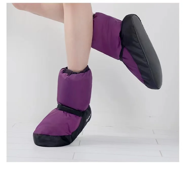 Winter Ballet Warm up Booties Ballet Dance Slippers Ankle Boots Ballerina Dancing Shoes