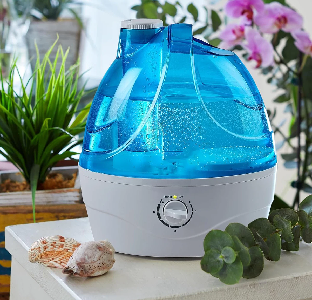 Air Humidifiers Diffuser For Bedroom For Baby With Top Fill Cool Mist