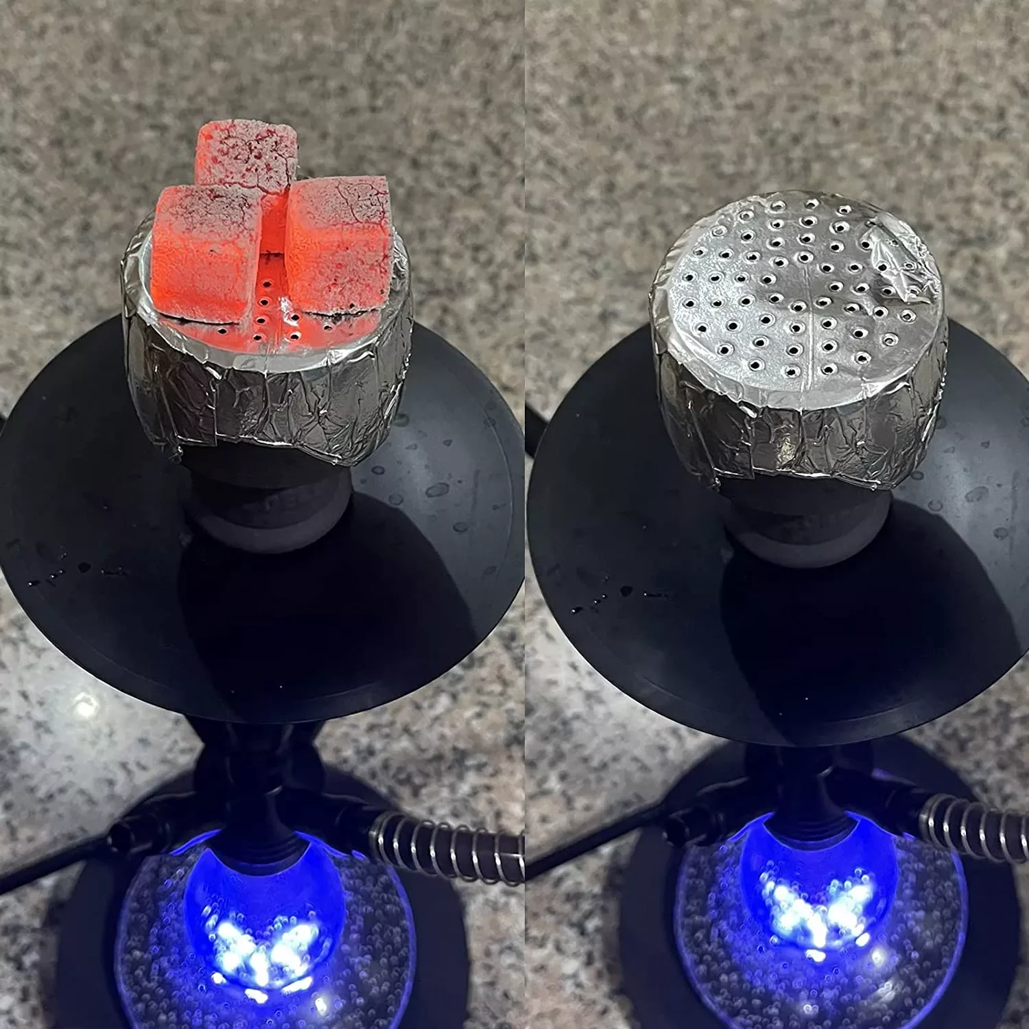 New Pre Poked Hookah Shisha Precut Hookah Foil 360 For Smoking Hookah Falcon Thin Perforated