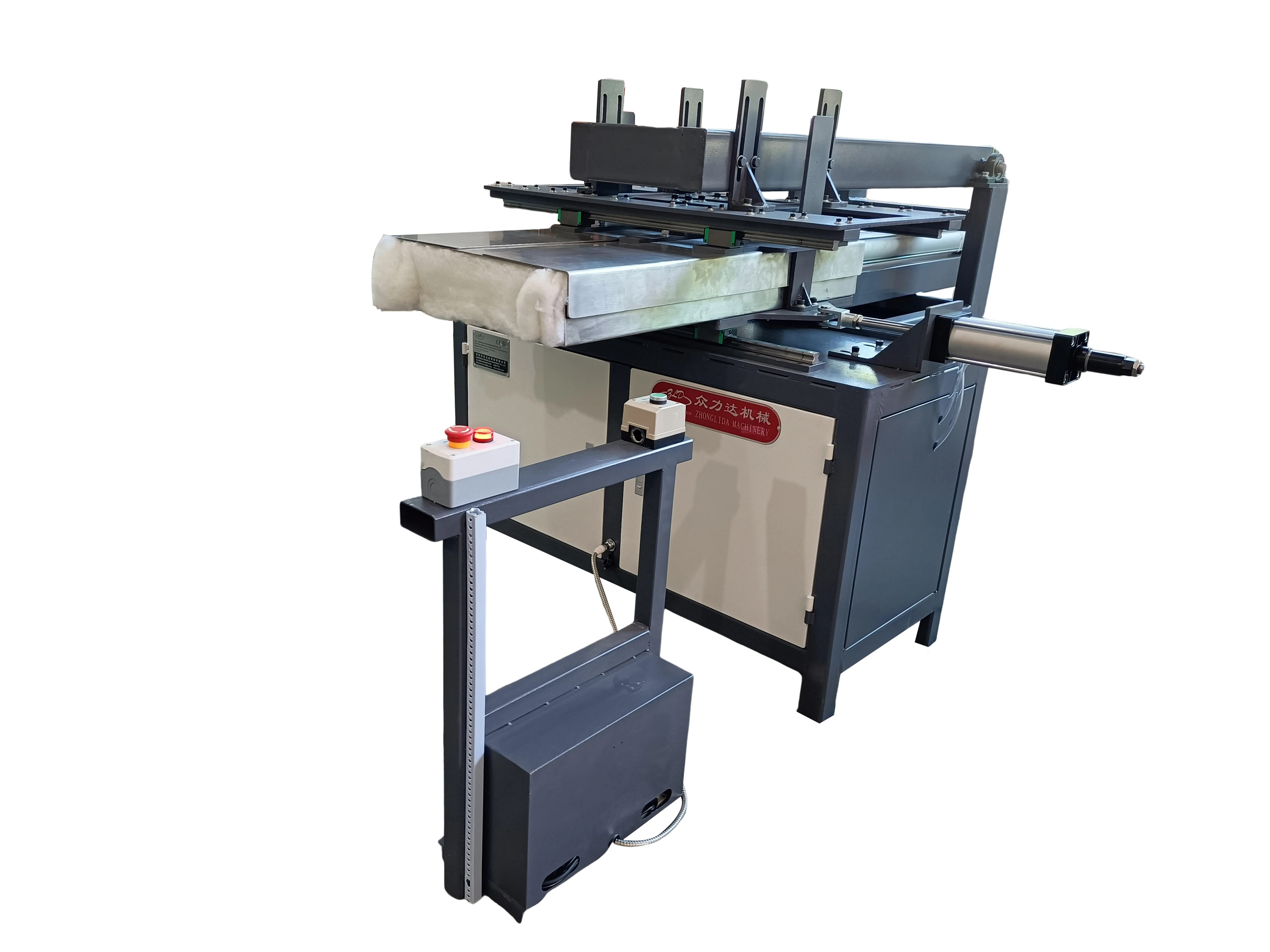 Semi-Automatic Hydraulic Cushion Covering Machine for Furniture for Manufacturing Plants Online Sales for Factories