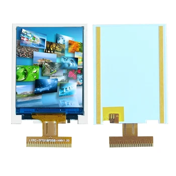 1.8 Inch TFT LCD Display Modules with 128*160 Resolution 6H Viewing Angle ST7735S Driver IC