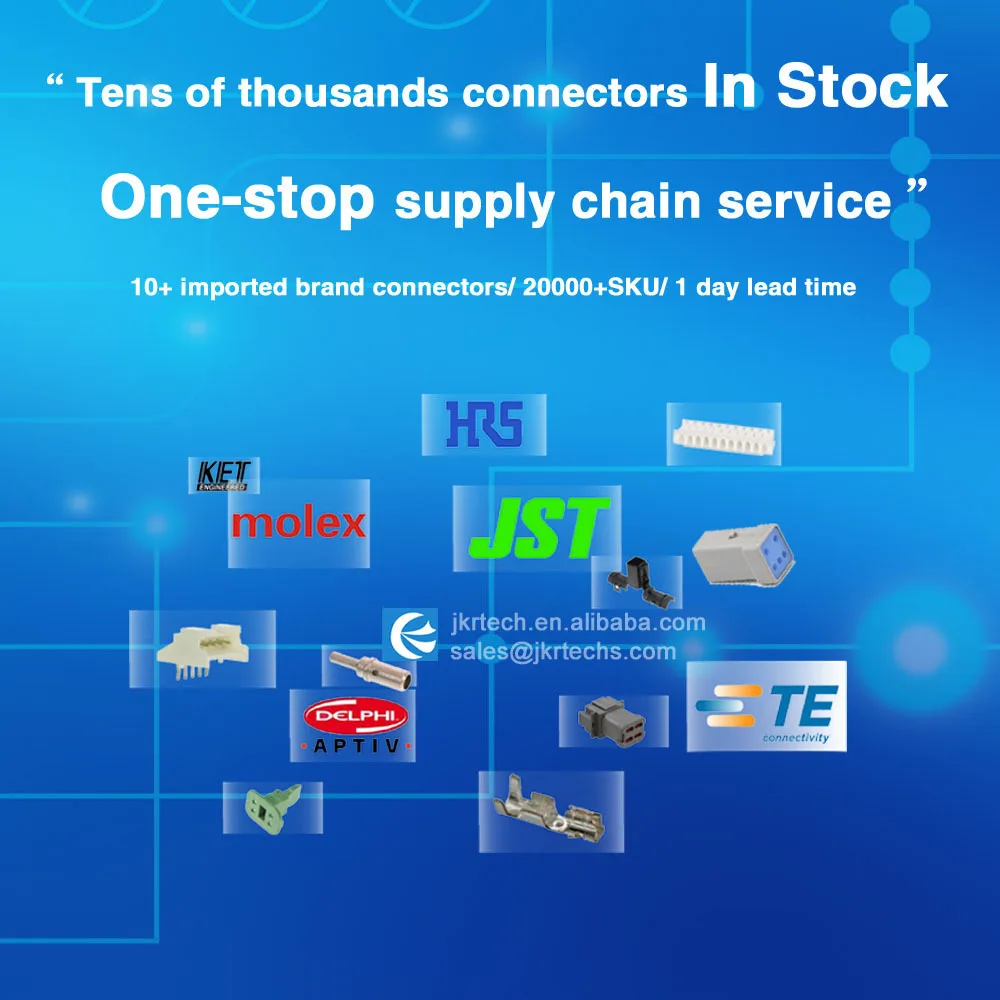Supplier Connectors BOM list Service SJS840311 Circular Connector 3 Position Luminuss Series Plug Female Sockets Crimp SJS84031