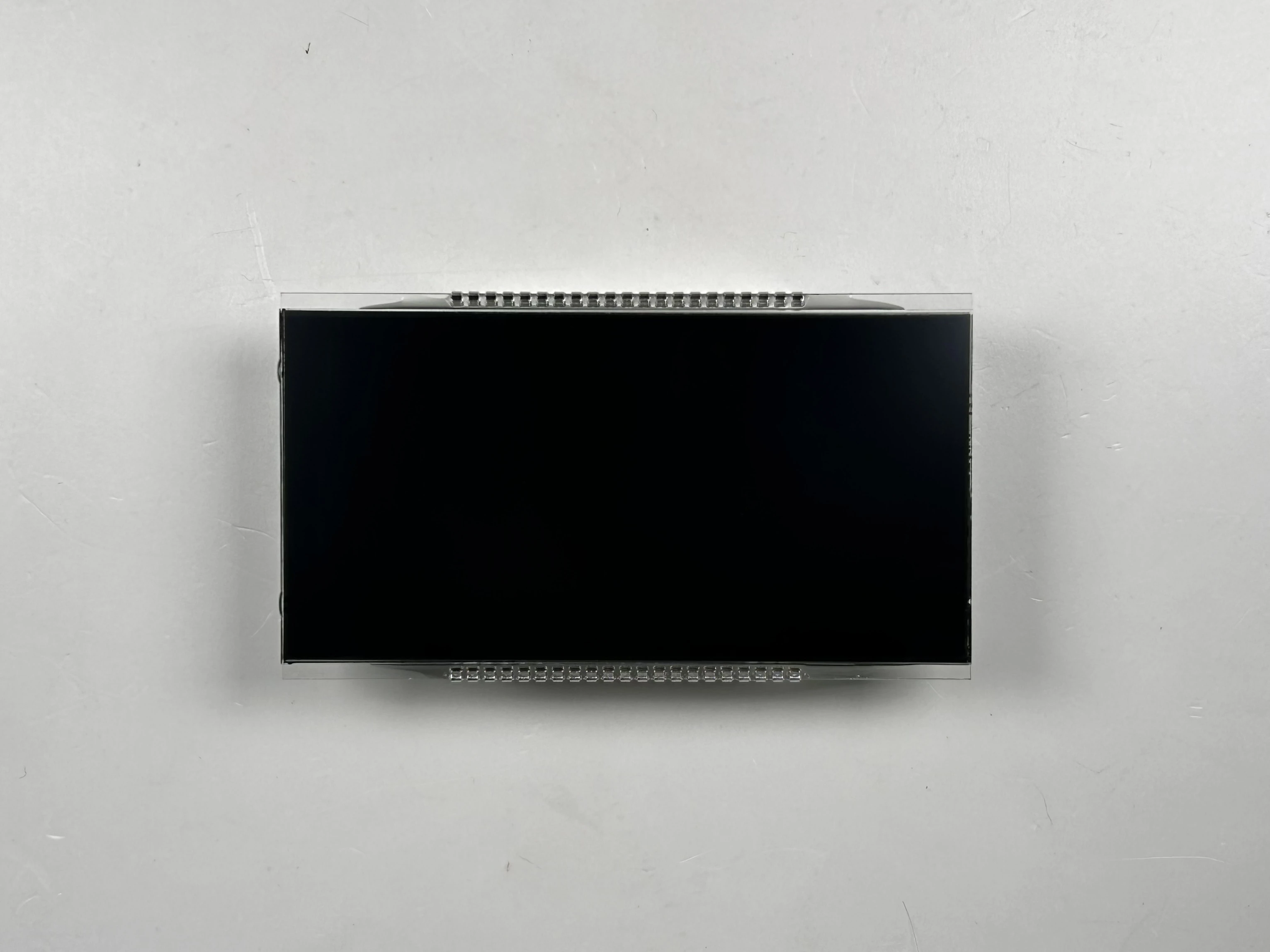 Good Quality Custom Size VA  LCD Display 7 Segment Digit Monochrome Color Negative White Backlight for Vehicle Instrument